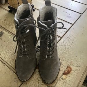 Brand New DOLCE VITA Boots, Taupe, Suede with Tag